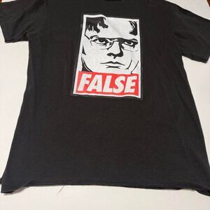 Office Men's Black T-shirt